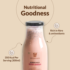 Almond Milk Rose Sabja