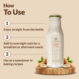 Almond Milk Naturally Sweetened with Dates