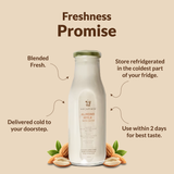 Almond Milk Naturally Sweetened with Dates