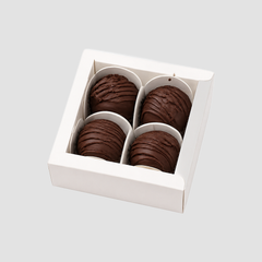 Protein Dark Chocolate Bonbons (Box of 4)