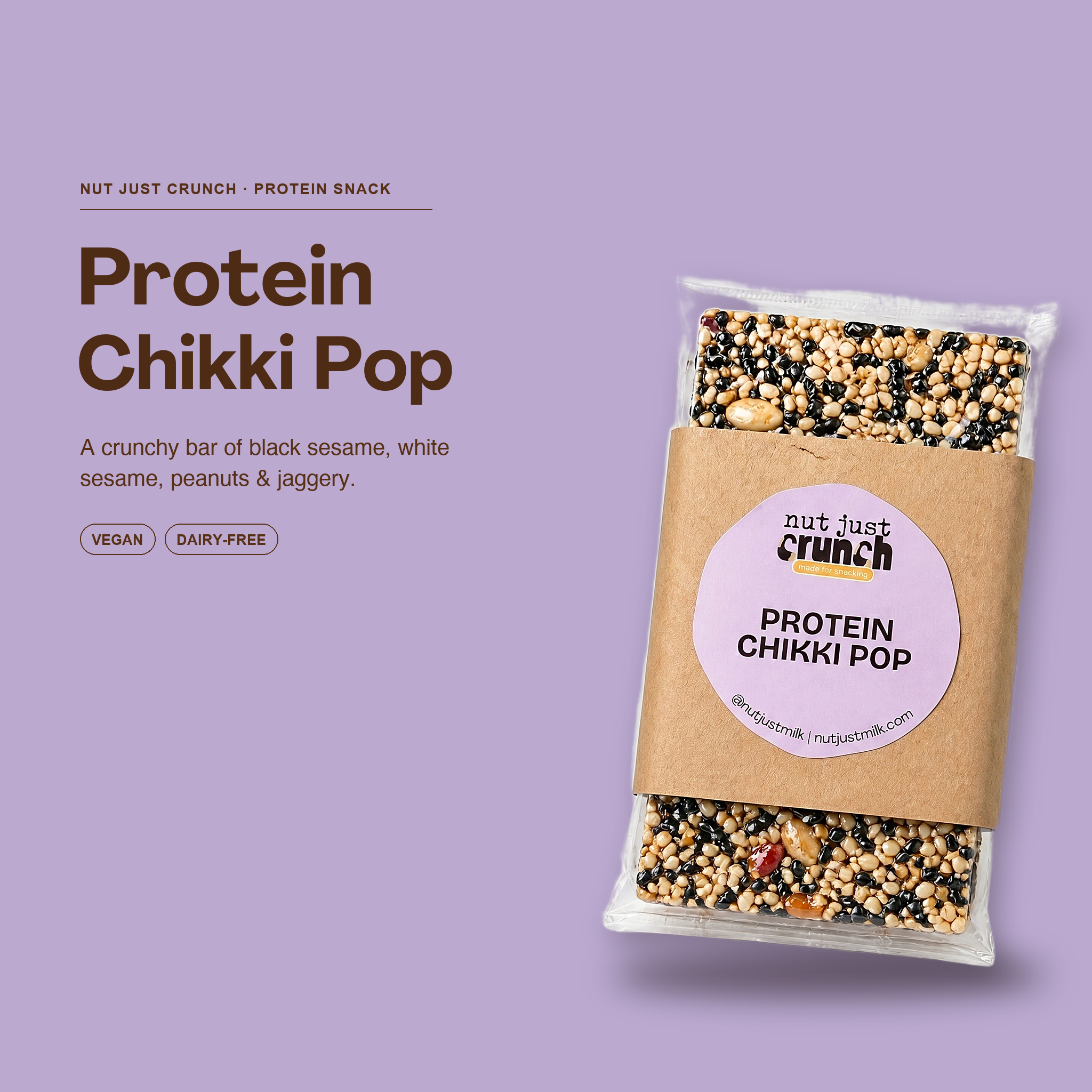 Protein Chikki Pop — 4 Pack