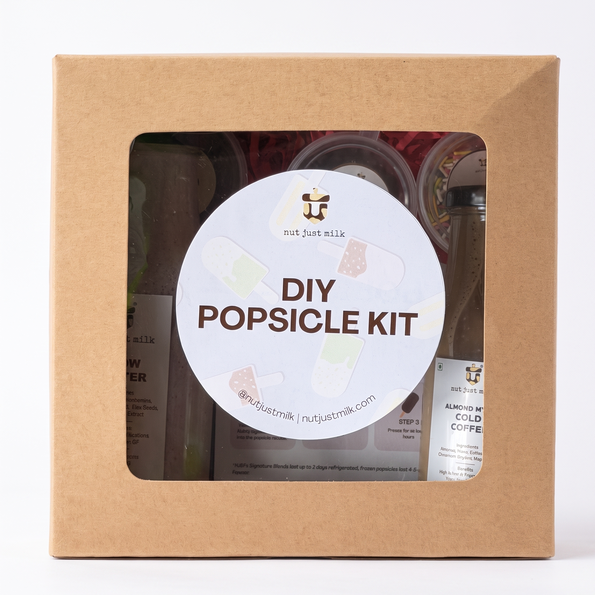 Nut Just Milk DIY Popsicle Kit box