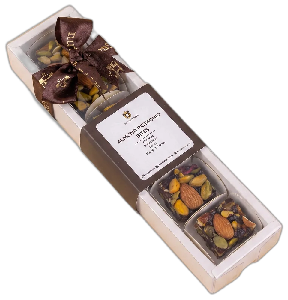 Almond Pistachio Bites