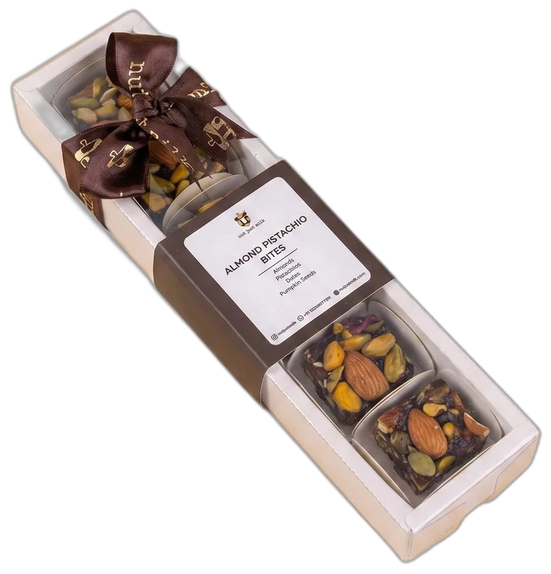 Almond pistachio bites