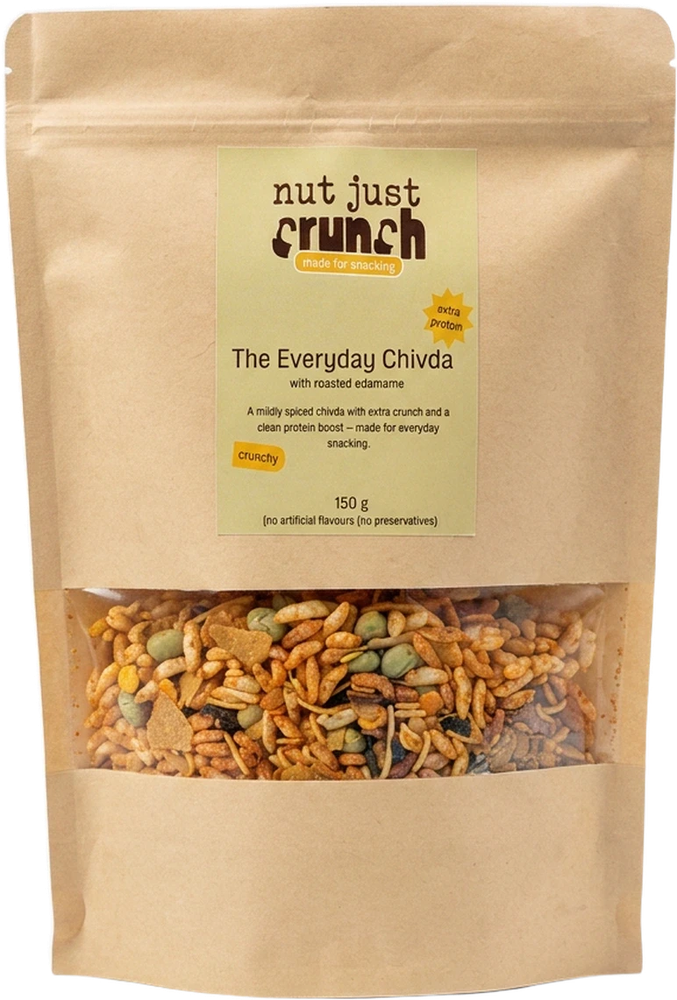 The Everyday Chivda with Roasted Edamame
